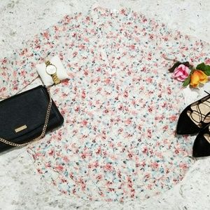 💐 Floral polyester blouse 💐